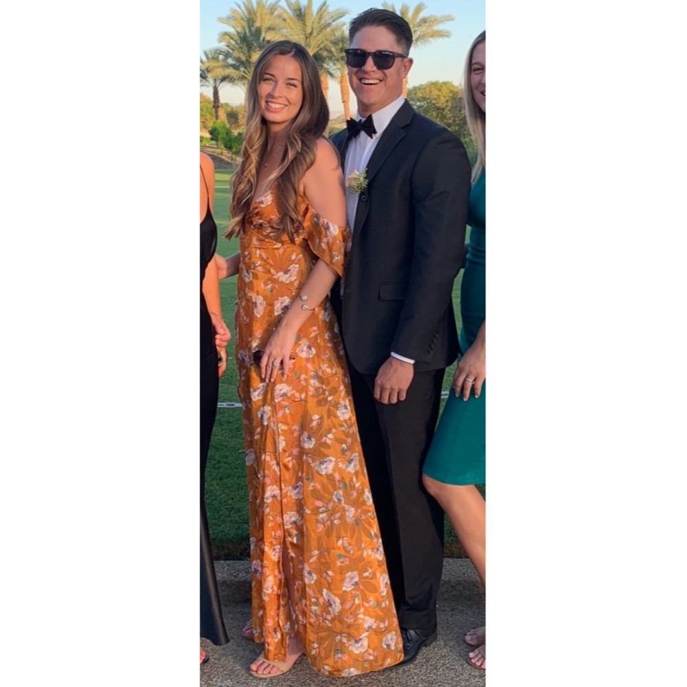 Orange Lulus Gown